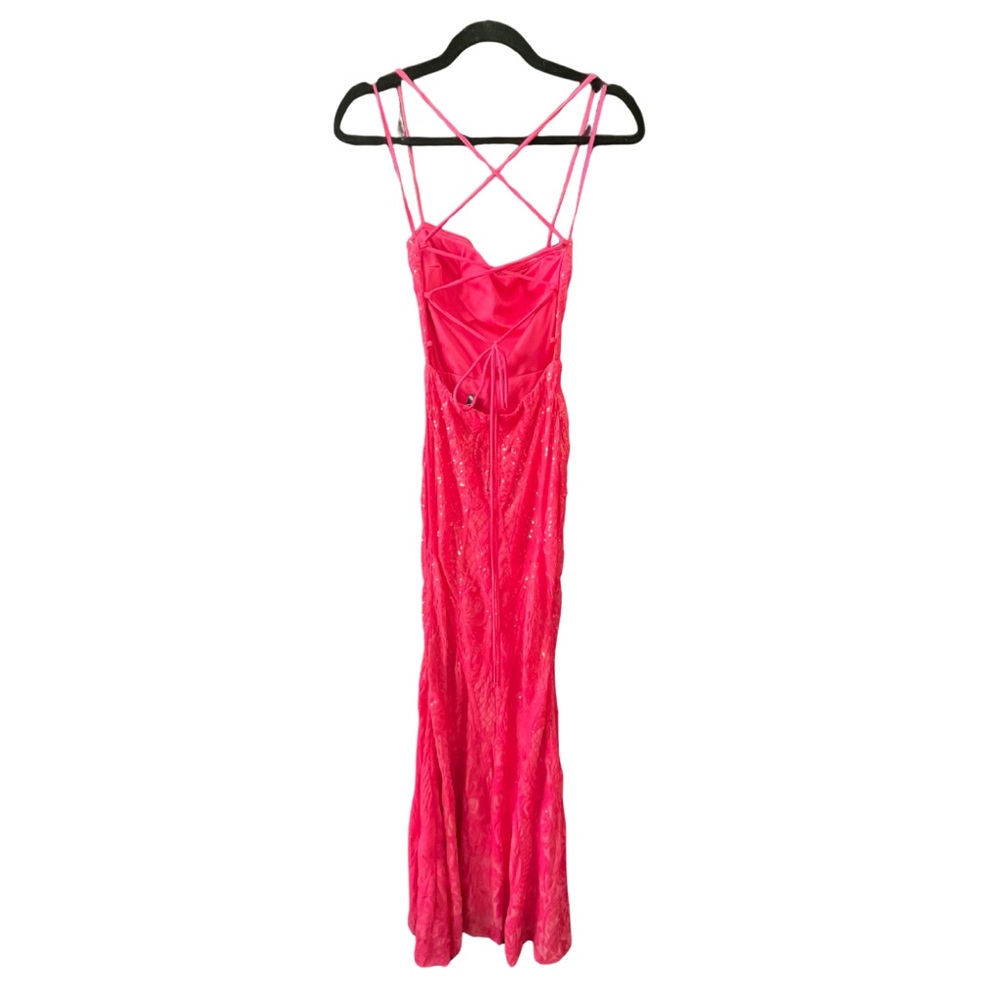 Windsor Hot Pink Prom Dress